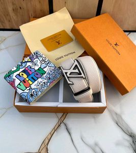 LV HEAVY COMBO BELT+ WALLET FOR MENS WD B0X