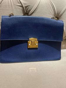 Chic Blue Crossbody Bag