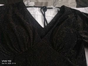 Sparkly Black Party Dress