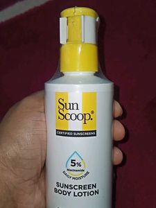 Sun Scoop Sunscreen Body Lotion SPF 50+