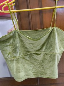 Soft Velvet Camisole Top