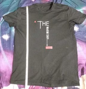 Men's Black Graphic T-Shirt