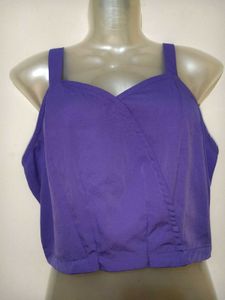 Stylish Lavender Crop Top 36"-38"