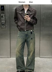 Retro Wash Wide Leg Jeans