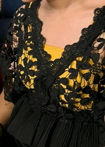 Elegant Black Lace Bolero Shrug