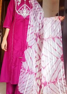 Beautiful Pink Kurta Set