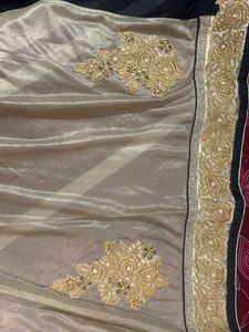 Beautiful Black Saree with Blouse