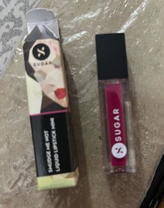 Sugar, liquid lipstick, long elastic