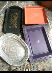 Set of 4 Serving Trays