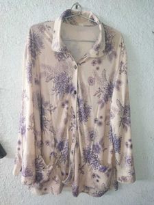 Floral Button-Up Shirt