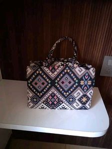Boho Style Embroidered Hobo Bag