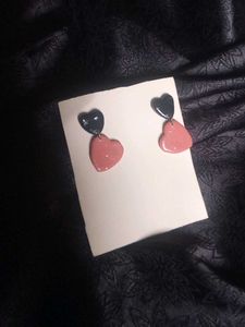 Heart Drop Earrings