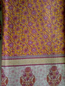 Vibrant Floral Saree