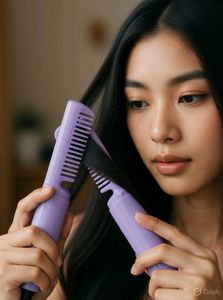 Purple Travel Comb