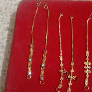 Ear chain match with any ear rings gold finish
