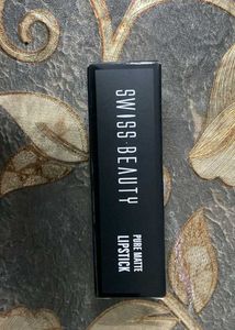 Swiss Beauty Pure Matte Lipstick-Natural Coco