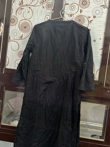 Classic Black Kurta