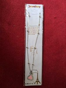 Pink  Pendant Necklace