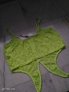Lacy Crop Top