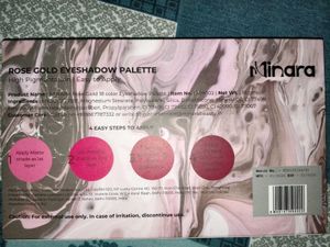 Minara Rose Gold Eyeshadow Palette