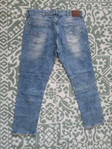like new 40 -size spykar Men's Acid Wash Denim  Je