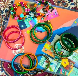 Thread bangles & fancy bracelets