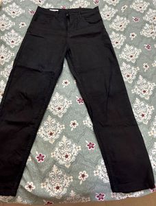 Classic Black Straight Leg Pants