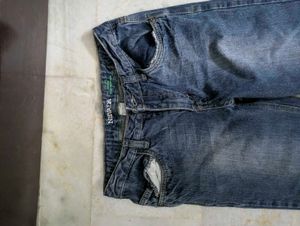 Classic Blue Wash Straight Leg Jeans