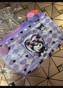 Cute Kuromi Purple Pouch