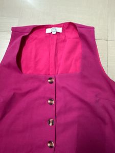 Chic Sleeveless Square Neck Top