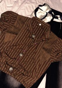 Striped Ethnic Top
