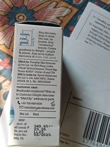 Plam Rice Water &amp; Niacinamide Serum