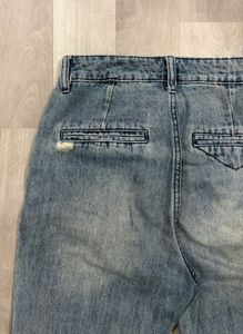 Vintage Wash Flare Jeans