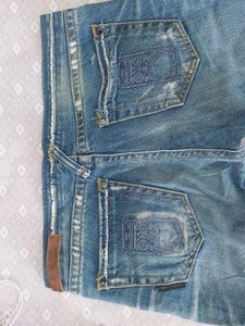 Y2K Low Rise Blue Flared Jeans