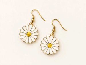 Daisy Flower Earrings