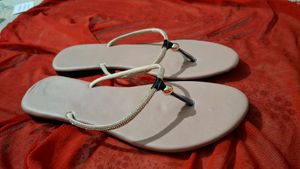 Stylish Embellished Flip-Flops