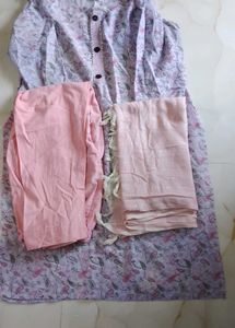 Women's Printed Kurta Set with Dupatta