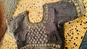 Embellished Saree