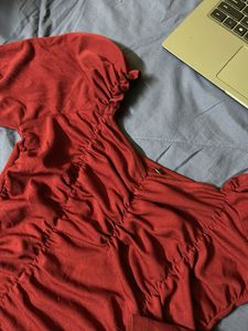 Burgundy Long Sleeve Top