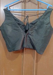 Black Halter Blouse