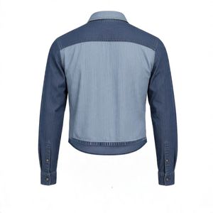 Two-Tone Short Denim shirt/jacke