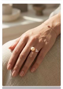 Elegant Pearl  Ring l Last pc