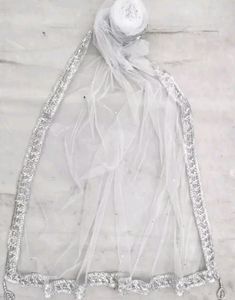 WHITE FANCY DUPATTA 🕊