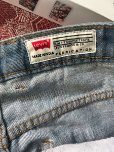 Light Wash Denim Shorts