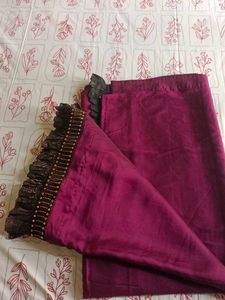 Beautiful Deep Pink Saree