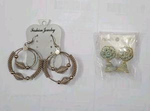 Jewellery For Women Earrings Jhumkaa Pack Of 2