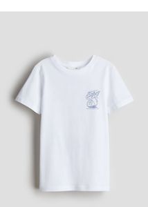 White Graphic Tee