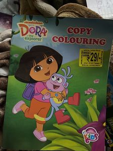 Pack Of Kids Colors, Coloring Book, Stand & Board