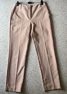Beige Tailored Trousers