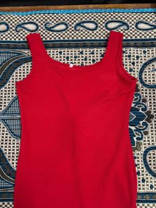 Chic Red Bodycon Dress